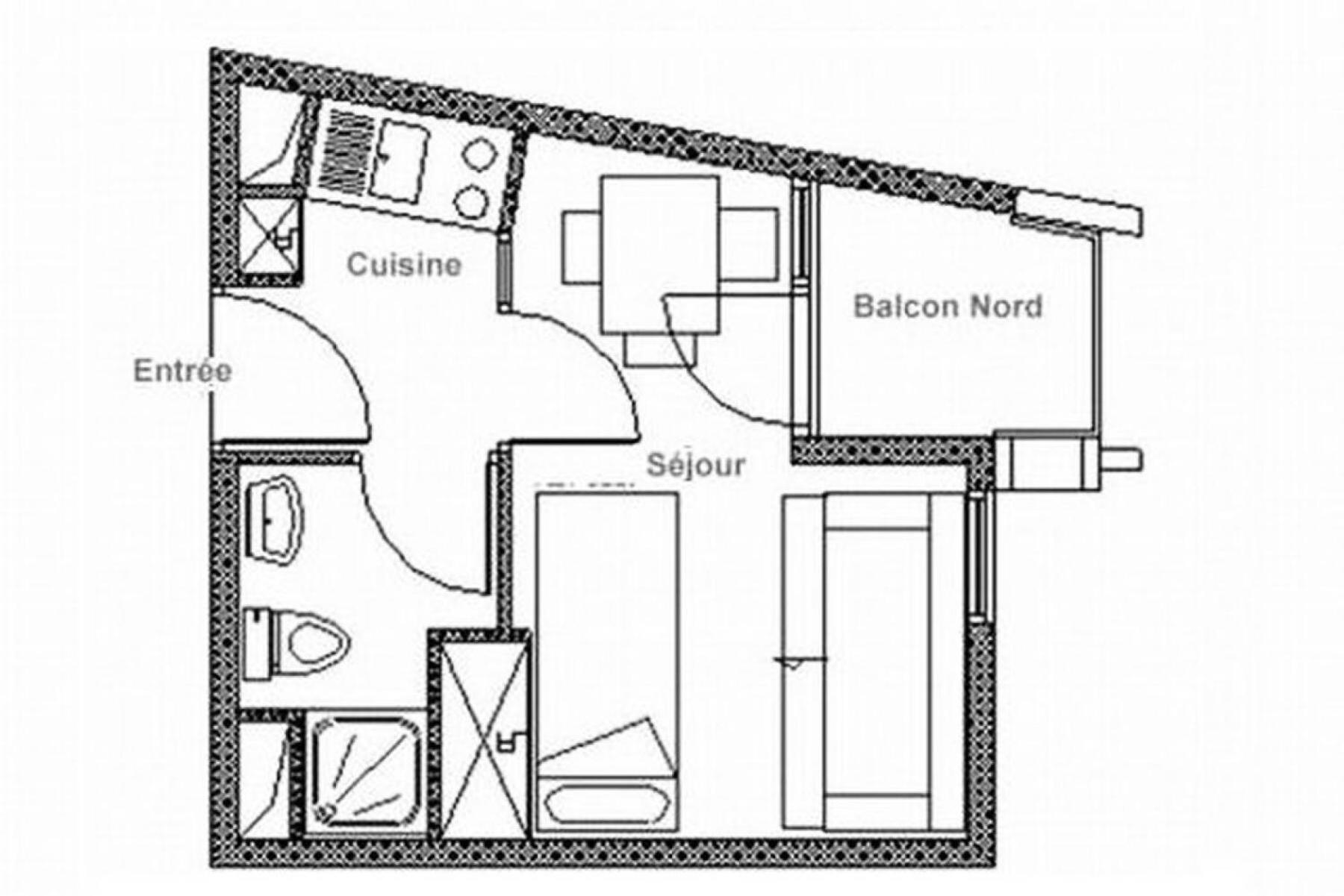 Residence Soldanelles B - Studio - Proche Des Pistes - Balcon Mae-3694 Saint-Martin-de-Belleville Exterior foto